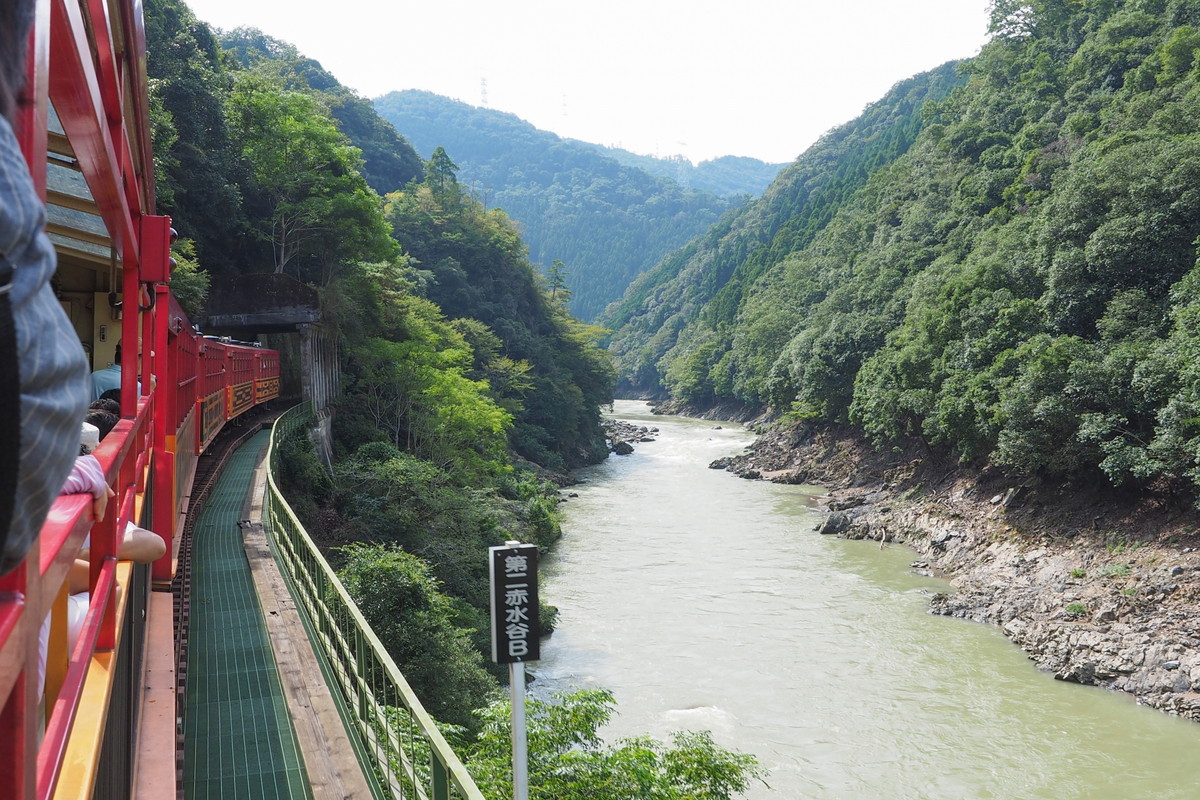 嵐山トロッコ列車