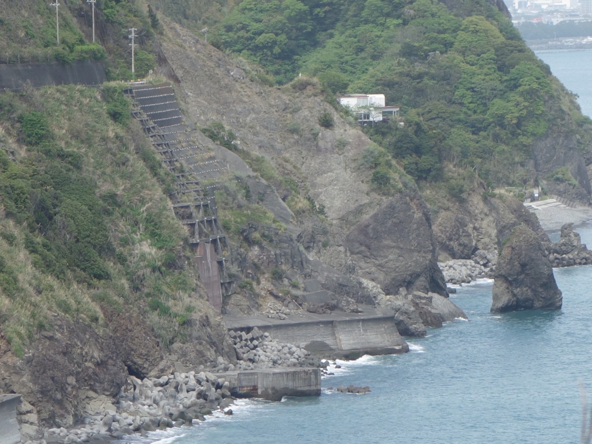 大崩海岸