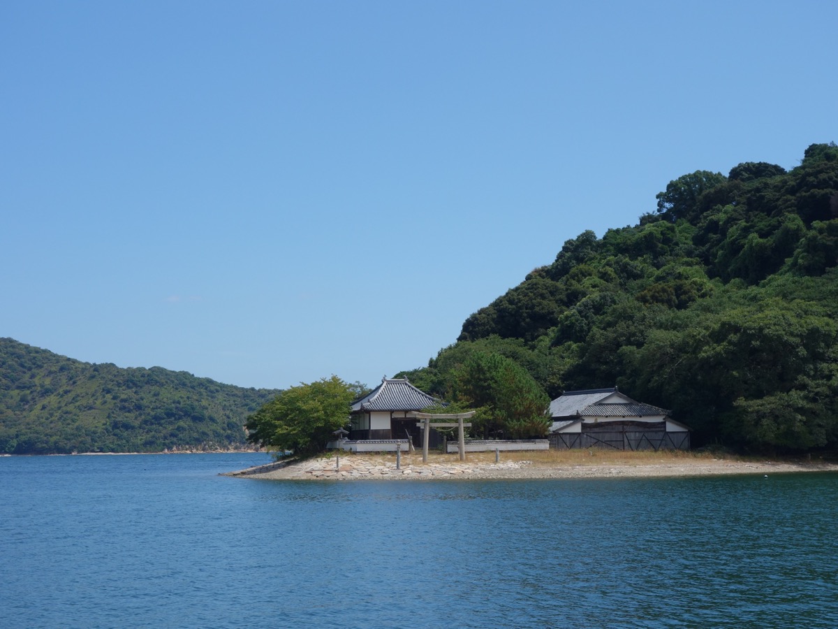 坂越の町並み