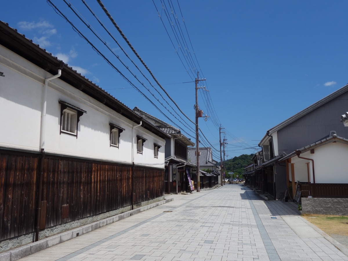 坂越の町並み
