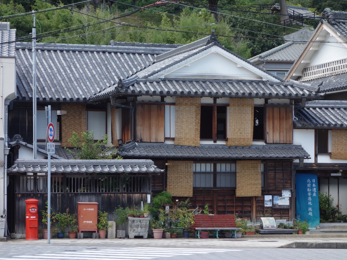 坂越の町並み