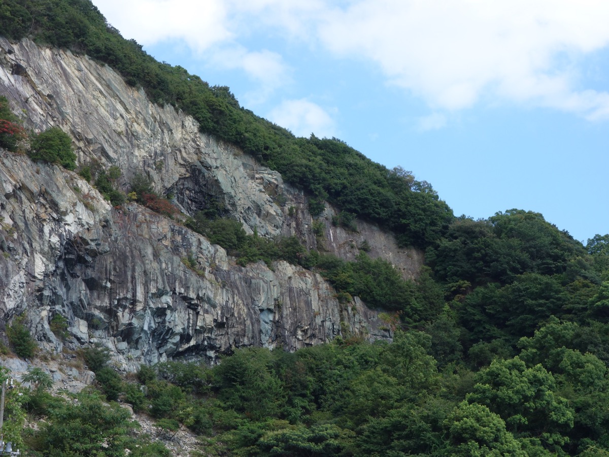 岩見の柱状節理