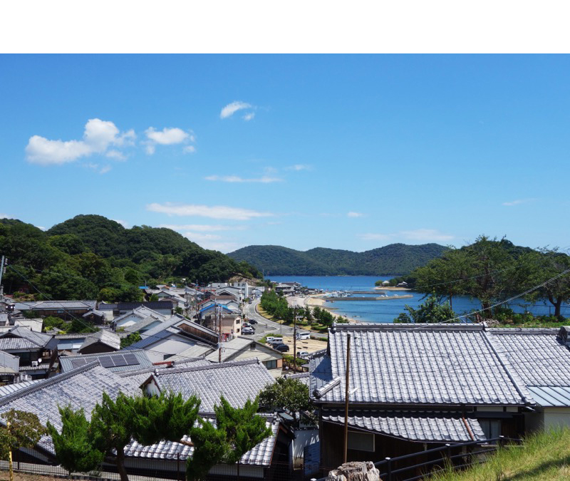 坂越の町並み