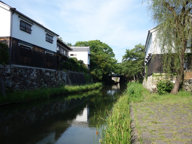 近江八幡の町並み