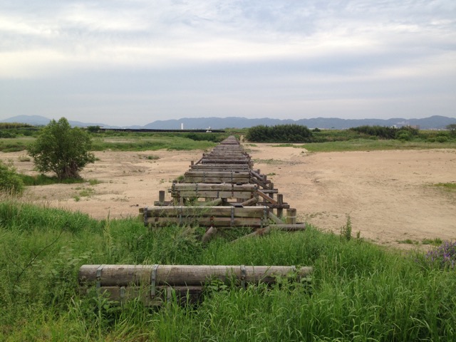 八幡流れ橋（上津屋橋）