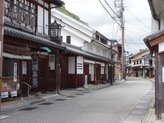 龍野の町並み