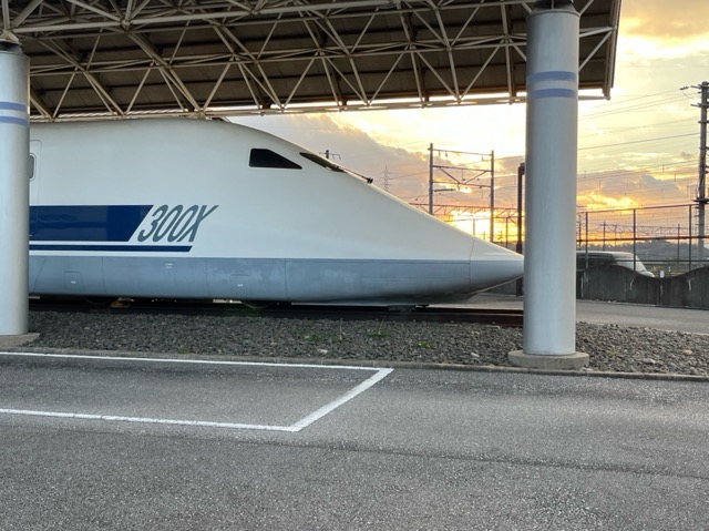 新幹線高速試験車両保存場