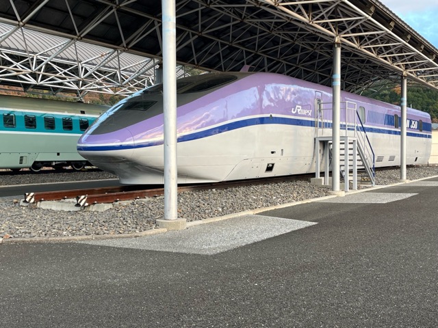 新幹線高速試験車両保存場